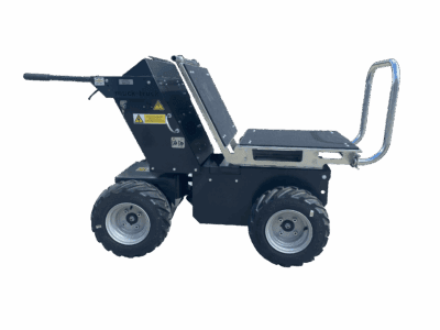 Zinc Plated Power Barrow 4WD II Flatbed